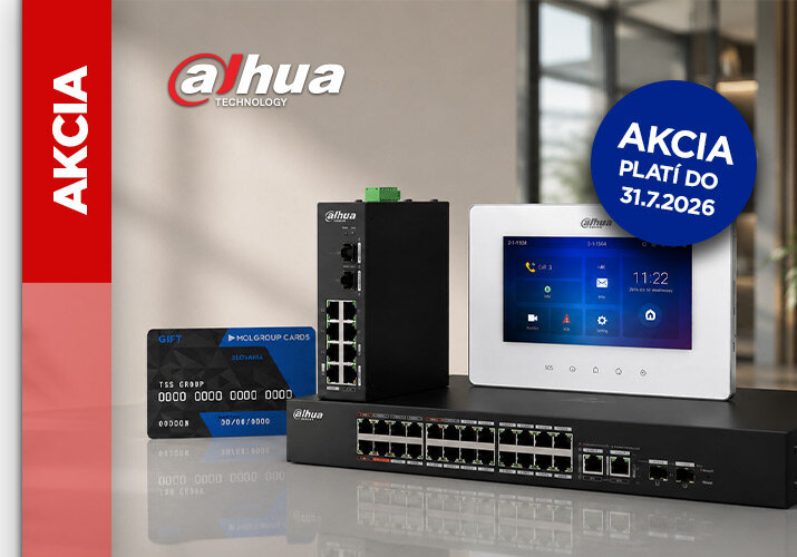 Nakúpte produkty Dahua a získajte atraktívny bonus.