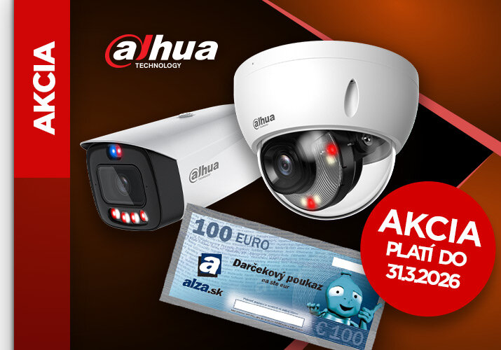 Nakúp Dahua a choď na nákupy s ALZOU!
