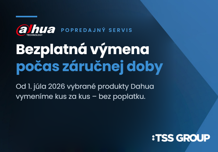 Aktualizácia podmienok bezplatnej výmeny produktov Dahua
