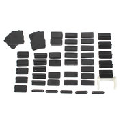 DMS HOLDER set of black plastic adapters for installing Pandora DMS sensors