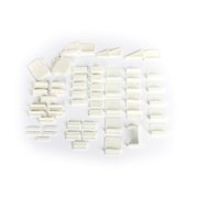 DMS HOLDER WHITE set of white plastic adapters for installing Pandora DMS sensors