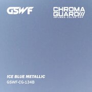 GSWF ICE BLUE PPF paint protection film, glossy, blue, metallic