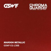 GSWF MAROON PPF paint protection film, glossy, metallic