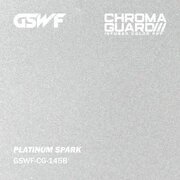 GSWF SPARK PPF paint protection film, glossy, silver white, metallic