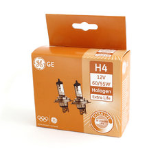 GE H4-EL halogen bulb Extra Life
