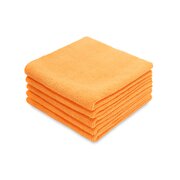 It's Win WINC-047 microfiber cloth set, 310gsm, 40x40cm, orange, 5pcs