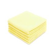 It's Win WINC-121 Microfiber Towel Set, 310 GSM, 40 × 40 cm, Yellow, 5 pcs