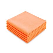 It's Win WINC-206-2 Buffing Towel, 430 GSM, 40 × 40 cm, Orange, Set of 5 pcs
