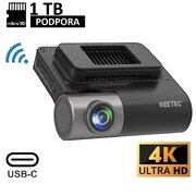 Keetec DC3000 5K HDR Dashcam WiFi, GPS, 3" IPS, USB-C