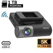 Keetec DC3000 5K HDR Dashcam WiFi, GPS, 3" IPS, USB-C