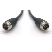 M12 1m MM Video cable 4PIN male-male