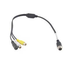 RCA-M12 M Cable adapter female - male