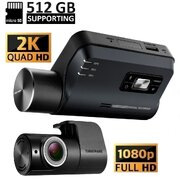 Thinkware Q850 2CH Dashcam 2K+FHD, WiFi, GPS, BT, remote access