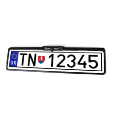 BC PLATE-F Camera front in reg.plate