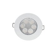 WL 048 Indoor LED light circular, tiltable, 1.8W, 12/24V