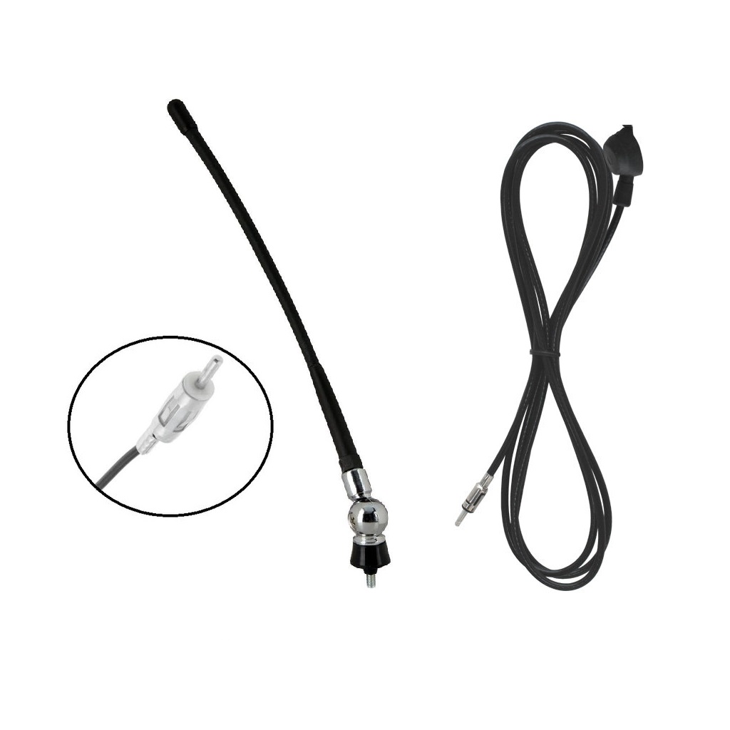 Antenna Per Auto Ahlsen FM Dab Antenna Radio Per Auto Mini Antenna Corta Da 65 Cm Con Potente Funzione Di Ricezione Fmamdab 90594971