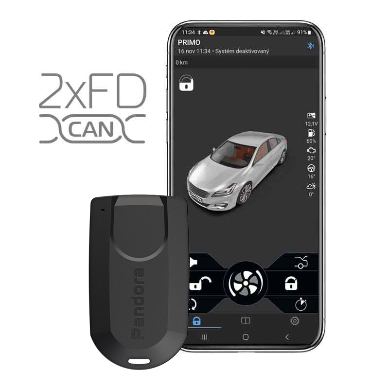 Pandora PRIMO FD car alarm | TSS GROUP
