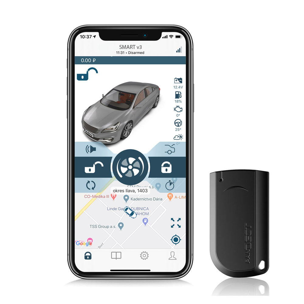 Pandora SMART GSM car alarm TSS GROUP