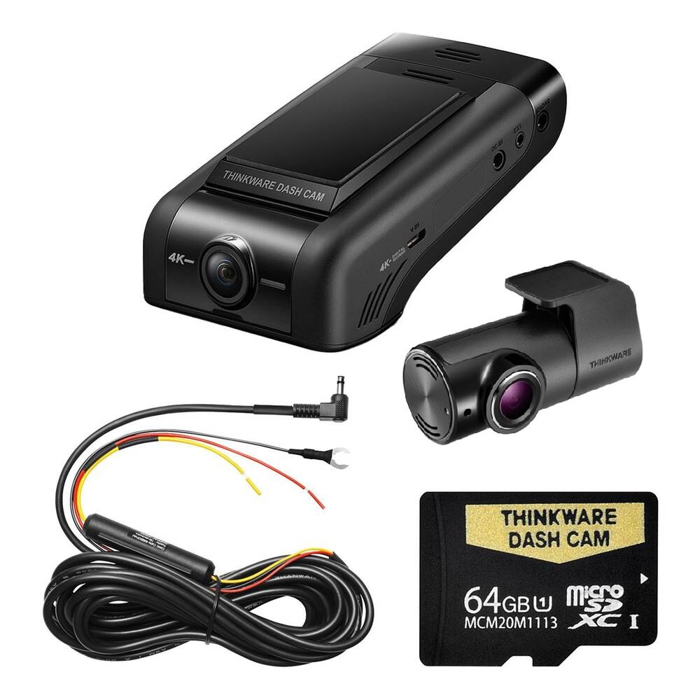 Thinkware U1000 Plus 2CH Dashcam 4K+FHD, WiFi, GPS, BT, HDR, remote ...