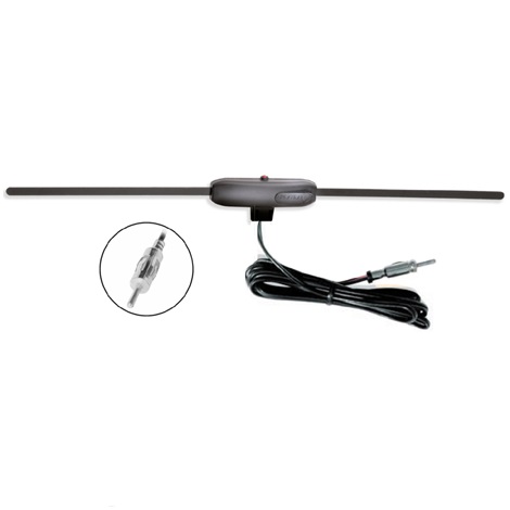 Universal AM/FM antenna with amplifier, internal ANT-015 | TSS GROUP
