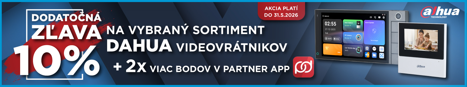 Špeciálna ponuka pre domáce telefóny Dahua